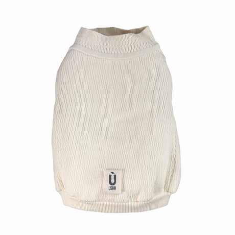 thermal knit cropped tank：Solid-Vanilla //ｻｰﾏﾙﾆｯﾄｸﾛｯﾌﾟﾄﾞﾀﾝｸ：ｿﾘｯﾄﾞ-ﾊﾞﾆﾗ
