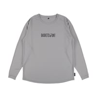 “LOGO” ELITE LONG T-SHIRT / GRAY