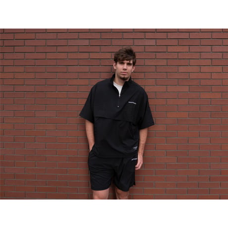 LIGHT URBAN DRIFT HALF JACKET / ALL BLACK