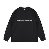 “STANDARD ISSUE” LONG T-SHIRT / BLACK