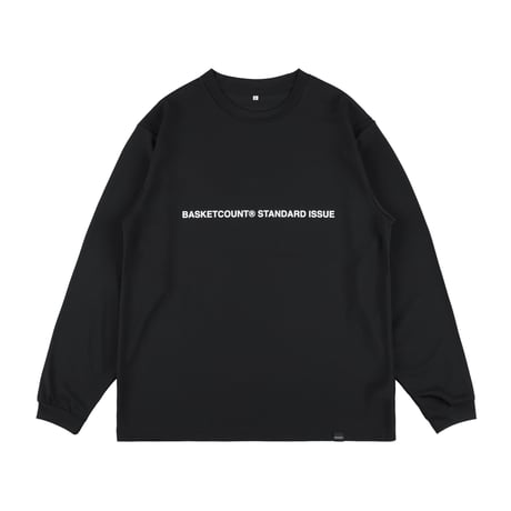 “STANDARD ISSUE” LONG T-SHIRT / BLACK