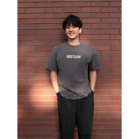 "LOGO" COTTON T-SHIRT <DAILY USE> / BLACK