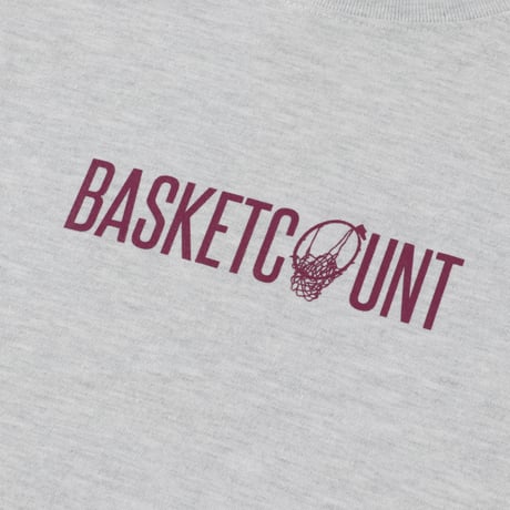 “LOGO” COTTON LONG T-SHIRT / GRAY