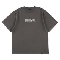 "LOGO" COTTON T-SHIRT <DAILY USE> / VINTAGE BLACK
