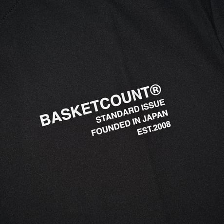BASKETCOUNT PRIME T-SHIRT <DAILY USE> / BLACK