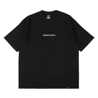 “FUNDAMENTAL LOGO” HW COTTON T-SHIRT <DAILY USE>  / BLACK