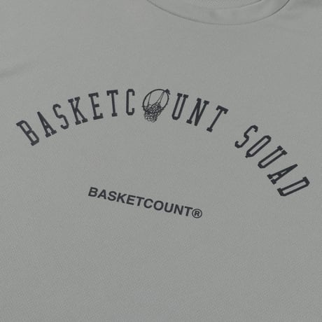 “BC SQUAD” LONG T-SHIRT / GRAY