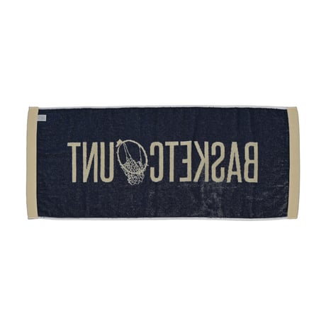 LOGO FACE TOWEL  / OFFWHITE&NAVY