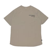BASKETCOUNT PRIME T-SHIRT <DAILY USE> / BEIGE
