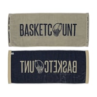LOGO FACE TOWEL  / OFFWHITE&NAVY