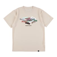 “STICKER BOMB” T-SHIRT / OFF WHITE