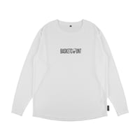 “LOGO” ELITE LONG T-SHIRT / WHITE