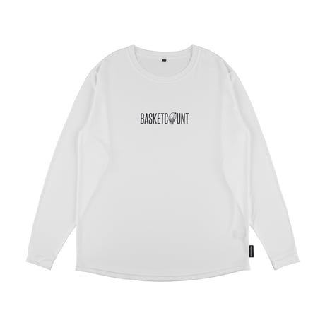 “LOGO” ELITE LONG T-SHIRT / WHITE