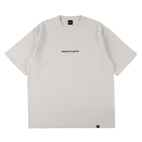 “FUNDAMENTAL LOGO” HW COTTON T-SHIRT <DAILY USE>  / WARM GRAY