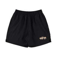 “BLOOM” XTRA SHORTS / BLACK