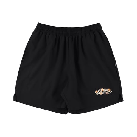 “BLOOM” XTRA SHORTS / BLACK