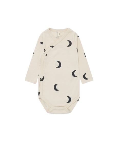 organic zoo/ Undyed Midnight Wrap Bodysuit