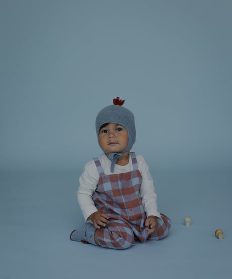 organic zoo/ Maple Gingham Salopettes