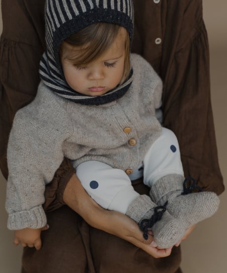 organic zoo/ Fog Blue Dots Sweatpants GOTS