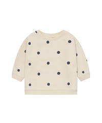 organic zoo/ Fog Blue Dots Sweatshirt