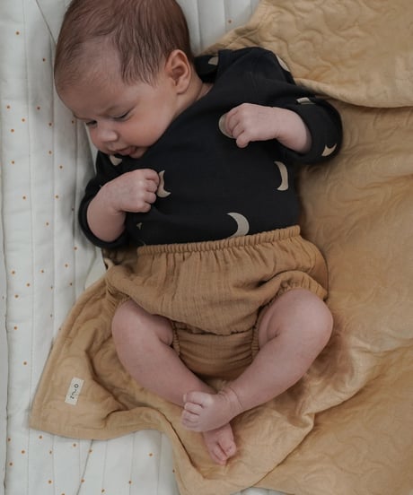 organic zoo/ Charcoal Midnight Wrap Bodysuit