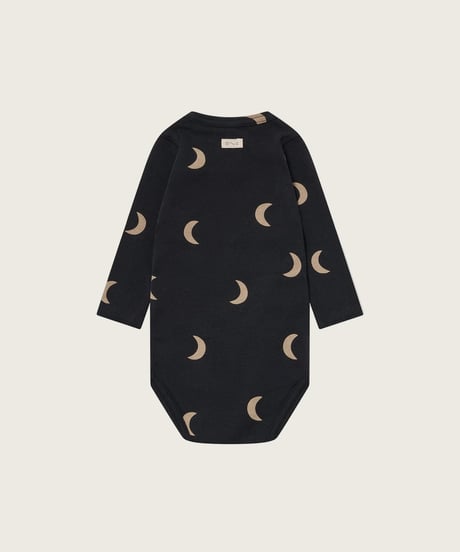 organic zoo/ Charcoal Midnight Wrap Bodysuit