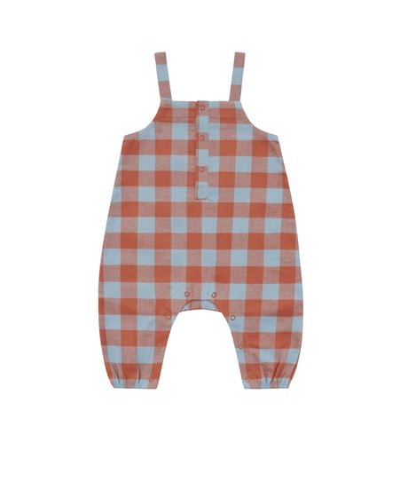 organic zoo/ Maple Gingham Salopettes