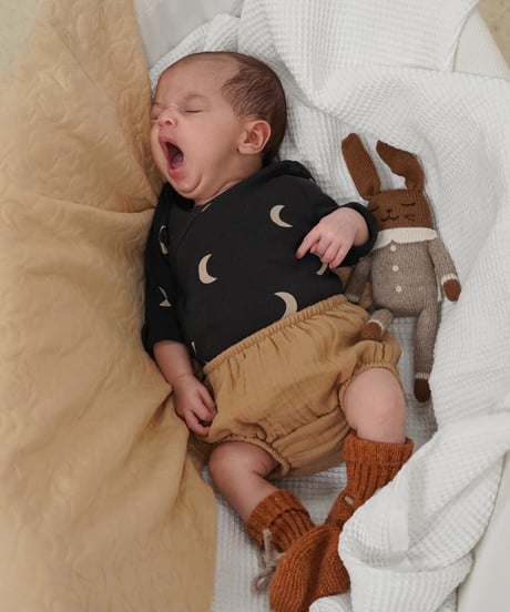 organic zoo/ Charcoal Midnight Wrap Bodysuit