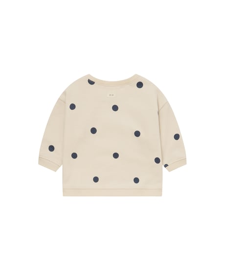 organic zoo/ Fog Blue Dots Sweatshirt