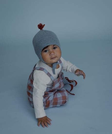 organic zoo/ Maple Gingham Salopettes