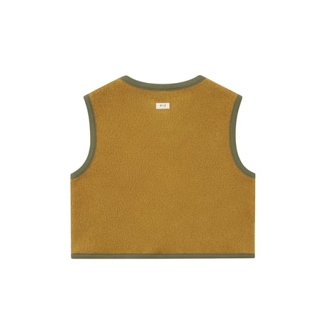 [26AW] Bark Fleece Vest / Organic Zoo