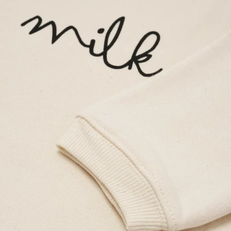 [Core] Milk Sweatshirt Undyed / Organic Zoo