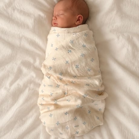 Meadow Swaddle Blanket / Studley