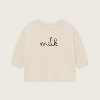 [Core] Milk Sweatshirt Undyed / Organic Zoo