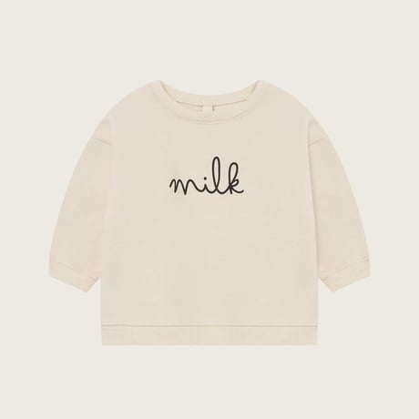 [Core] Milk Sweatshirt Undyed / Organic Zoo