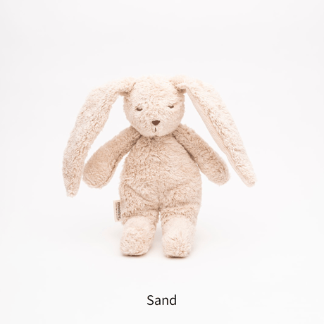 【ご予約】Sensory Little Bunny / moonie [ムーニー 洗える ぬいぐるみ ベビー ファーストトイ クマ オーガニックコットン]