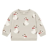 [X'Mas] Christmas Goose Sweatshirt / Organic Zoo