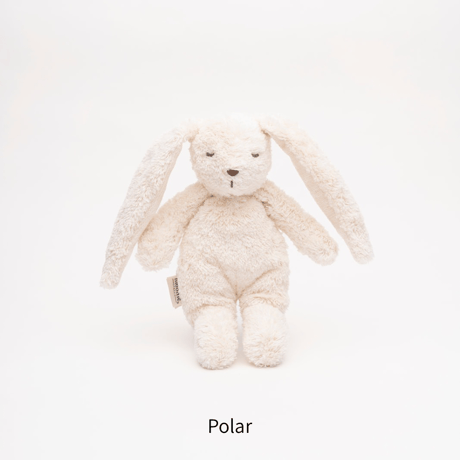 【ご予約】Sensory Little Bunny / moonie [ムーニー 洗える ぬいぐるみ ベビー ファーストトイ クマ オーガニックコットン]