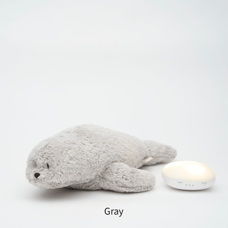 【ご予約】Moonie 2.0 Organic Humming Seal With A Lamp  [ナイトライト ハミングベア ファーストトイ  ぬいぐるみ