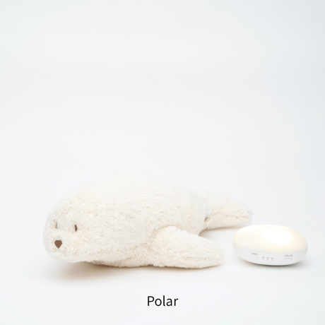 【ご予約】Moonie 2.0 Organic Humming Seal With A Lamp  [ナイトライト ハミングベア ファーストトイ  ぬいぐるみ
