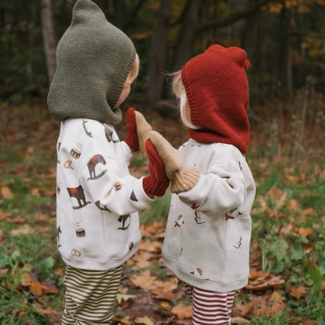 [X'Mas] Christmas Goose Sweatshirt / Organic Zoo