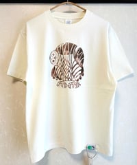 【一点もの】リュウキュウコノハズク｜オープンエンドTシャツ6.2oz[ホワイト_S］