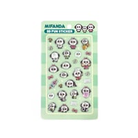 ミファンダぷっくりシール