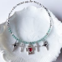 ワイヤーネックレス:amulet