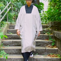 道行コート「ダイヤ柄／ベージュ」