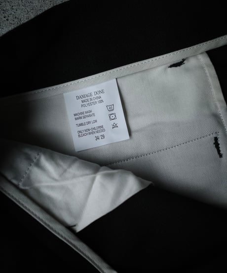 Damage Done Action Slacks -Black