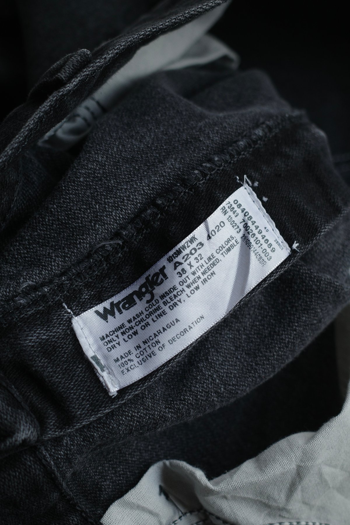 Wrangler Studded Black Denim -9 | DAMAGEDONE 2nd