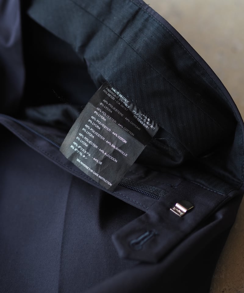 Prada No-Tuck Slacks -Made in Italy | DAMAGEDON