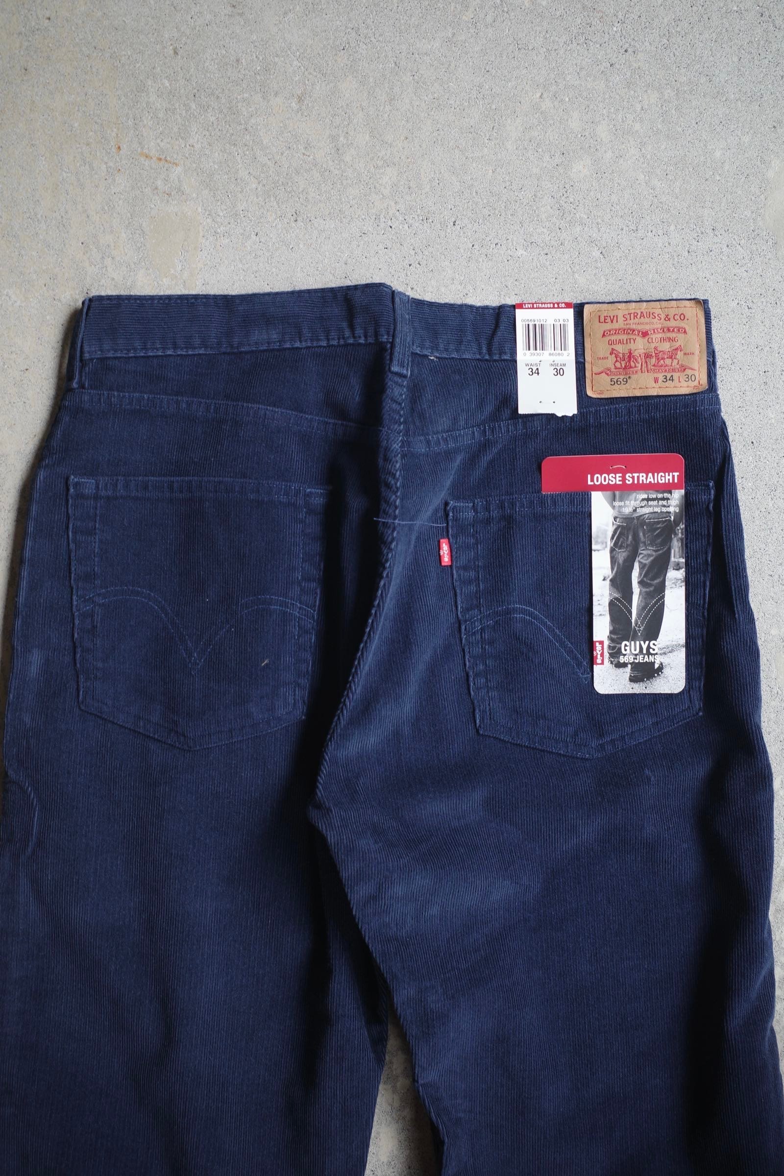 パンツ Levi's 569 Corduroy Pants Loose Straight Deadstock Levi's 569 Corduroy Pants #1012 | DAM