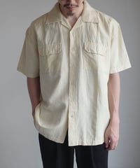 KATHARINE HAMNETT Linen Cotton Open collar Shirt -4